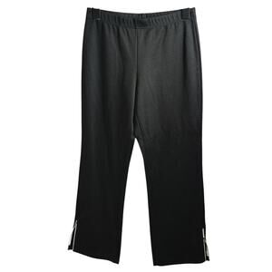 Lauren Active Ankle Zip Pant Black Womens Size Medium